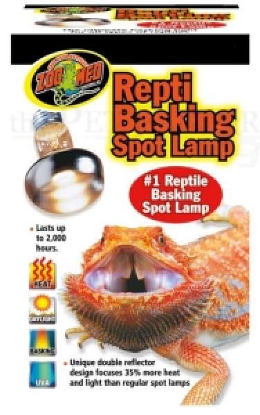 Preview: Repti Basking Spot Lampe mit UVA & Wärme